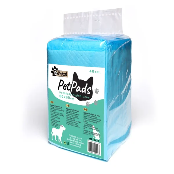 Podkłady do sikania dla psa kota maty 60x60cm – 40szt.