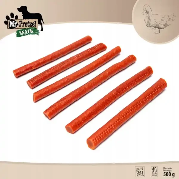 Przysmaki dla psa smaczki przekąski treserki – KACZKA 500g