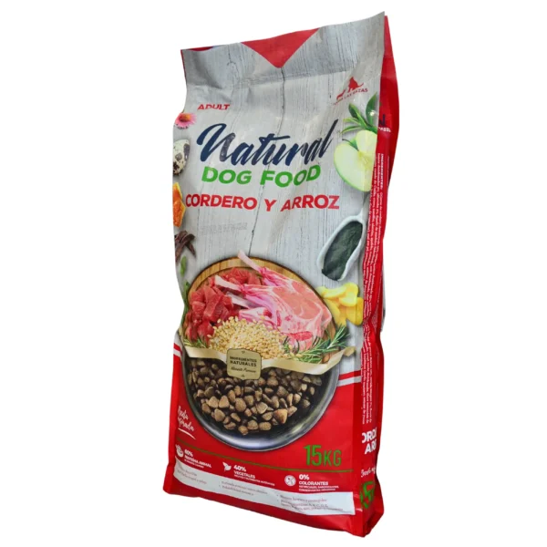 Karma Dla Psa Sucha 62% Jagnięcina & Cielęcina 15kg NATURAL DOG FOOD - obrazek 5