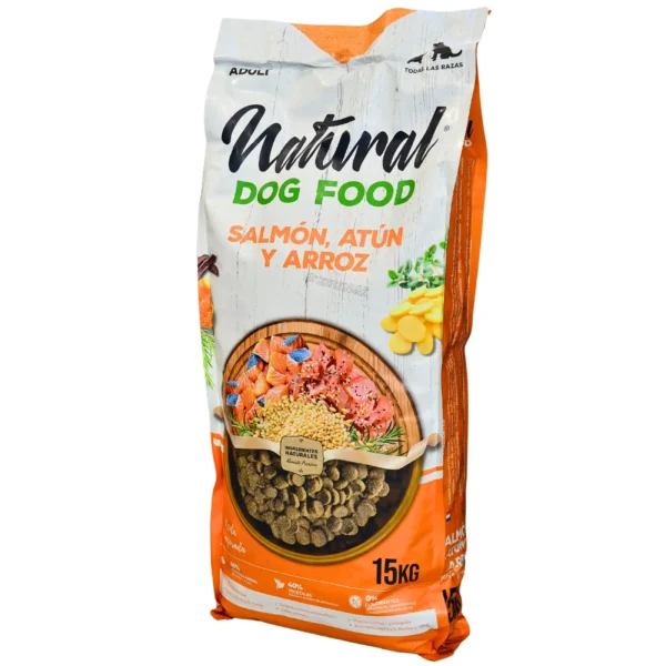 Karma Dla Psa Sucha 50% Łosoś Tuńczyk 15kg NATURAL DOG FOOD
