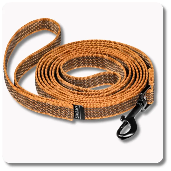 Smycz antypoślizgowa BRĄZOWA