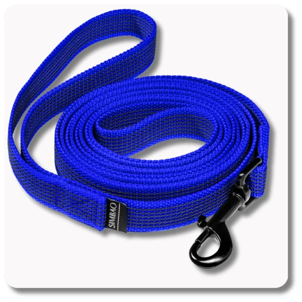 Smycz antypoślizgowa GRANATOWA