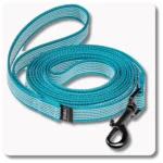 Smycz antypoślizgowa TURKUSOWA