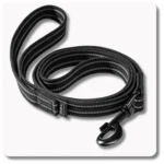 Smycz antypoślizgowa bawełniana CZARNA