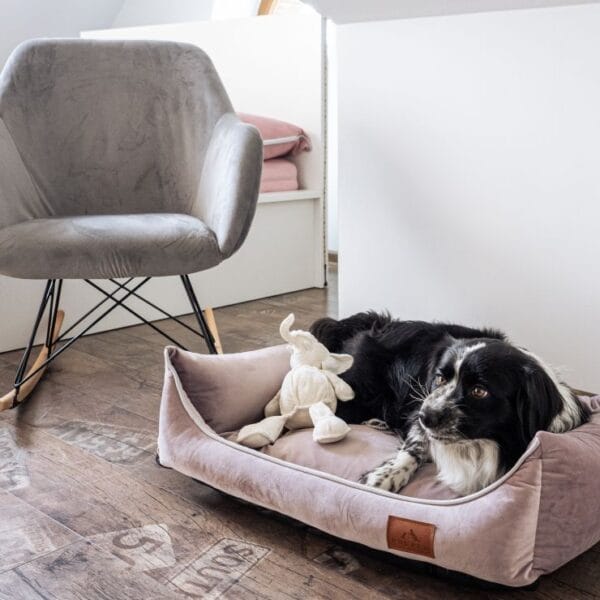 Legowisko Dla Średnich Psów Kotów – Pastel Purple 80X60cm – M