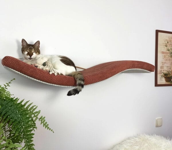 Półka ścienna dla kota, wisząca FALA SL 95 cm SH-M-W95SL - obrazek 2