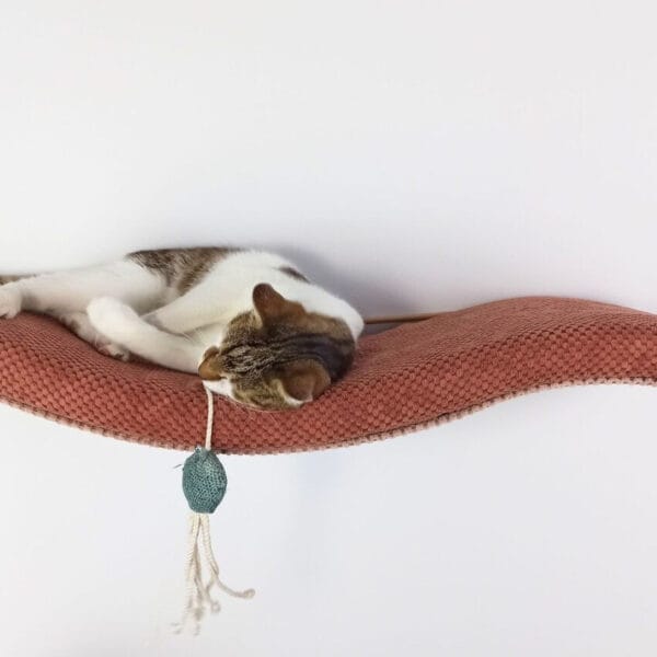 Półka ścienna dla kota, wisząca FALA SL 75 cm SH-M-W75SL