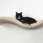 Półka ścienna dla kota, wisząca FALA SP 75 cm SH-M-W75SR