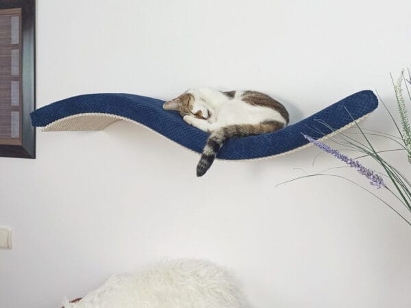 Półka ścienna dla kota, wisząca FALA SP 75 cm SH-M-W75SR - obrazek 11