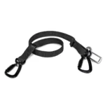 Pas dla psa do samochodu czarny