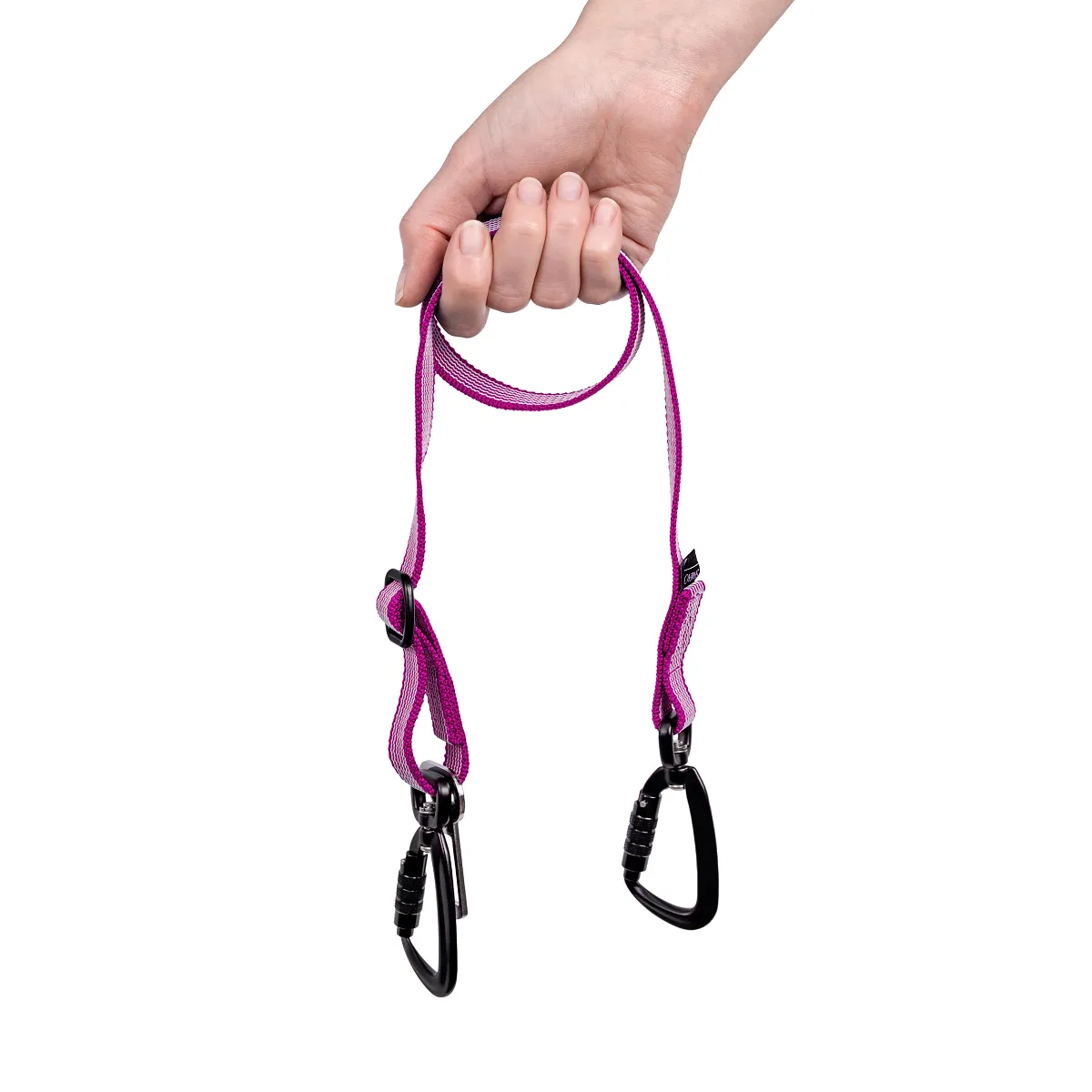 Pas dla psa do samochodu różowy