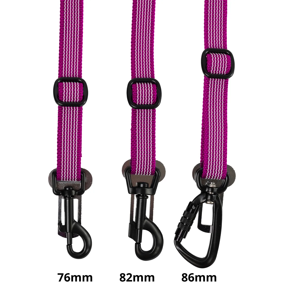 Pas dla psa do samochodu różowy