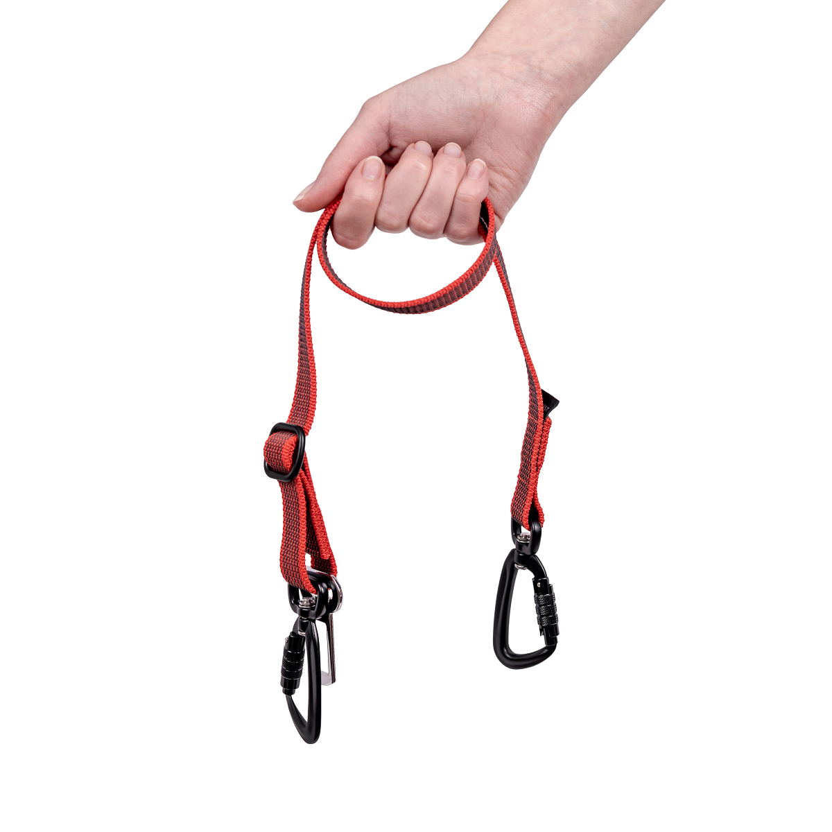 Pas dla psa do samochodu czerwony